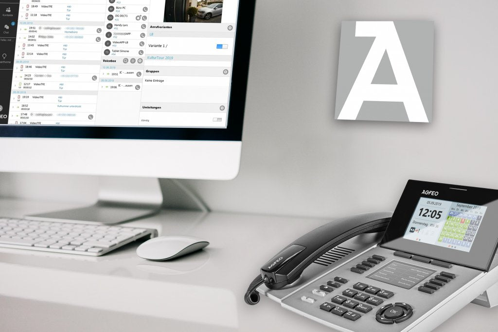 Agfeo Sensorfon St56 Plata