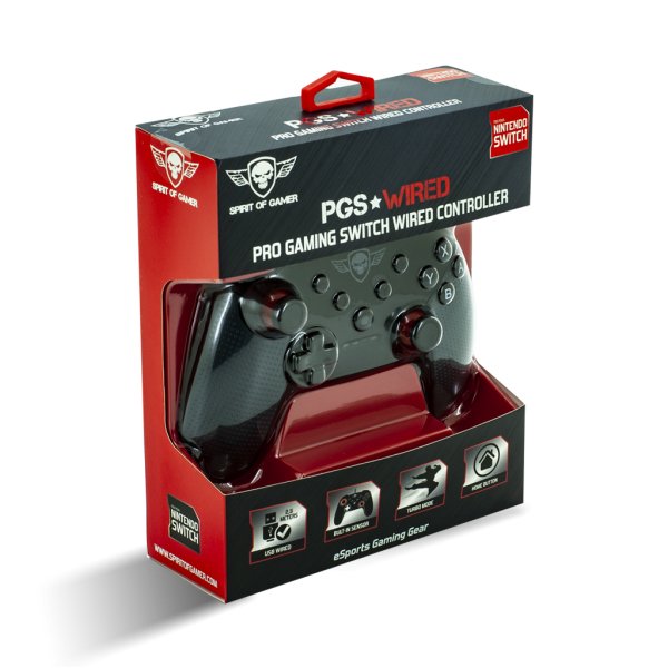 Mando Para Nintendo Switch Spirit Of Gamer Pro Cruceta Precision 2 Sticks Analogicos 16 Botones