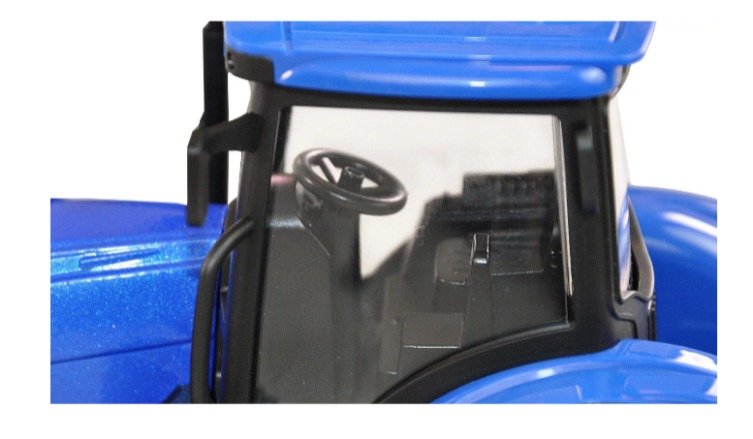 Amewi Rc Traktor Mit Räum-Schiebeschild Liion 500mah Azul/6+