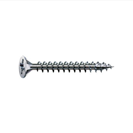 Caja 500 Unid. Tornillo Universal Cabeza Plana Wirox 3,5x50mm Z2