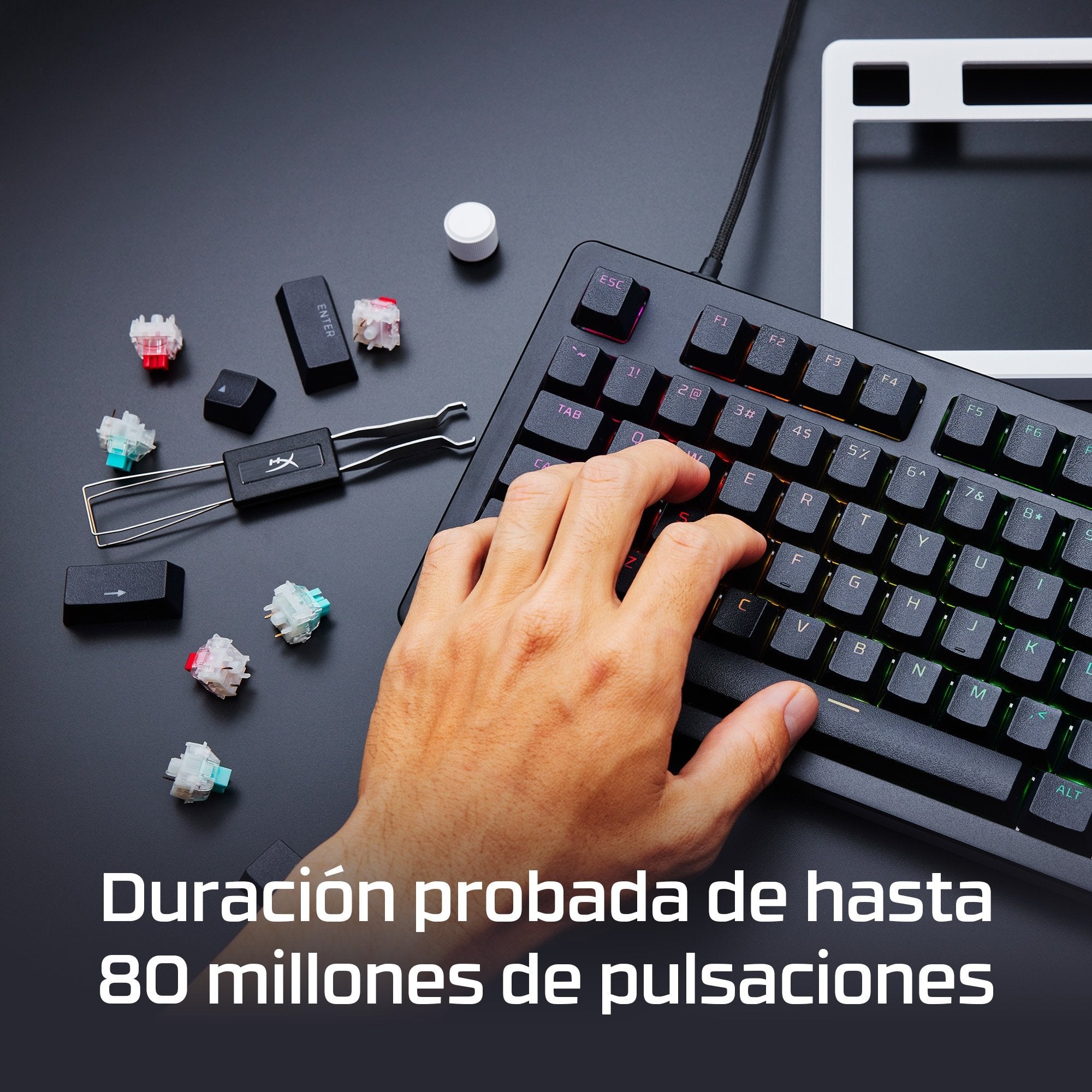 EAN 0197497580778 - HyperX Tactile Switches Color aguamarina imagen 6