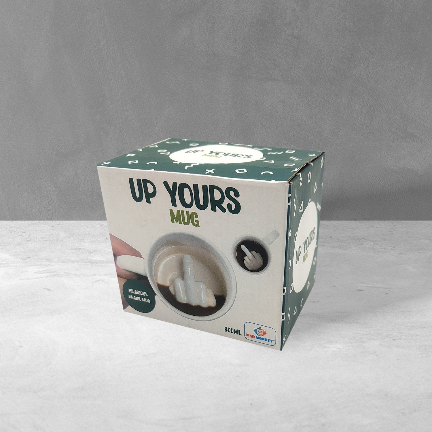 Mad Monkey Tasse ''Up Yours''