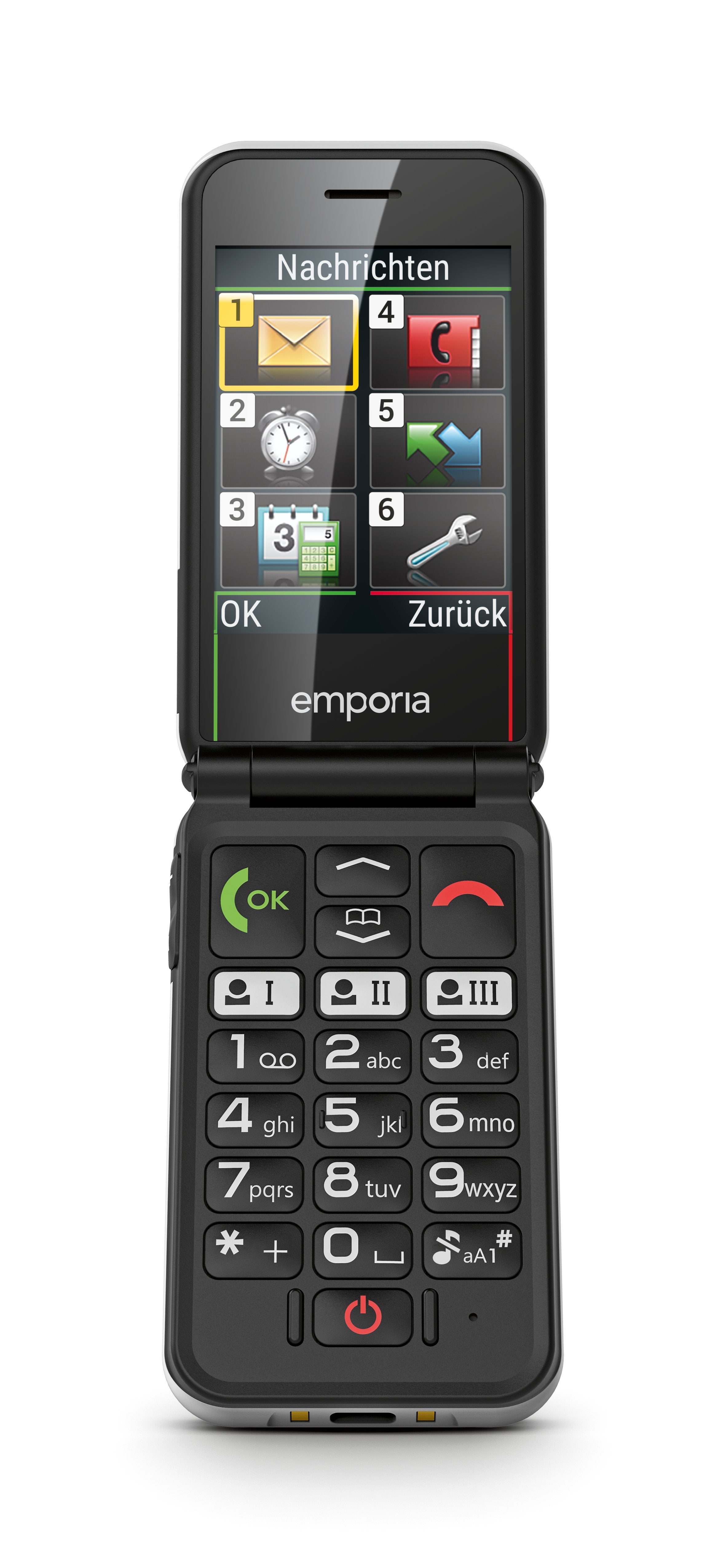 EAN 9005613168865 - Emporia SIMPLICITYglam 7,11 cm (2.8") 106 g Blanco Teléfono para personas mayores imagen 6