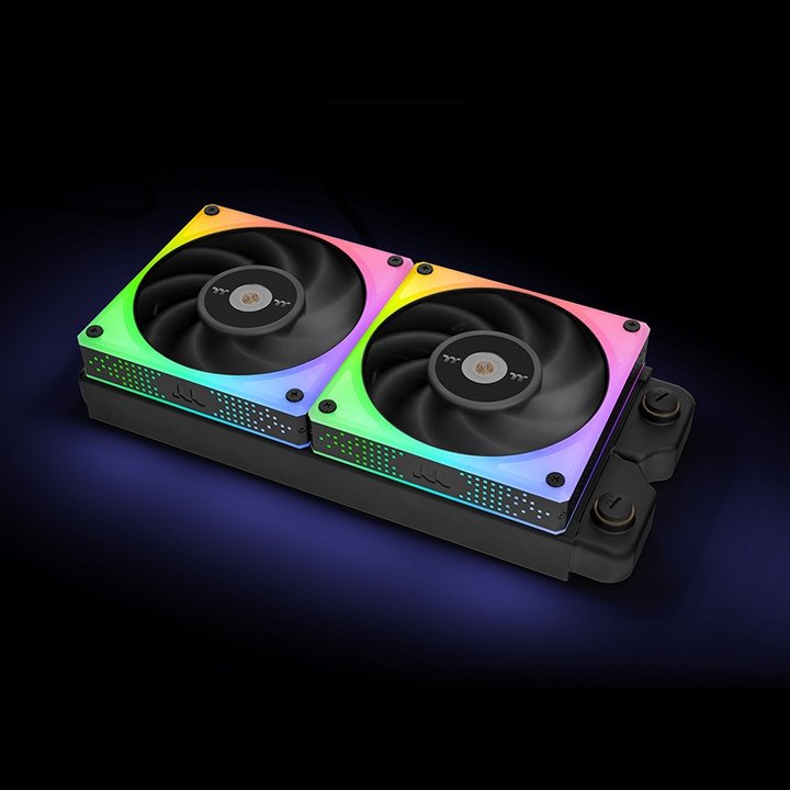EAN 4713227531061 - Thermaltake TOUGHFAN 14 RGB Carcasa del ordenador Ventilador 14 cm Blanco 3 pieza(s) imagen 4