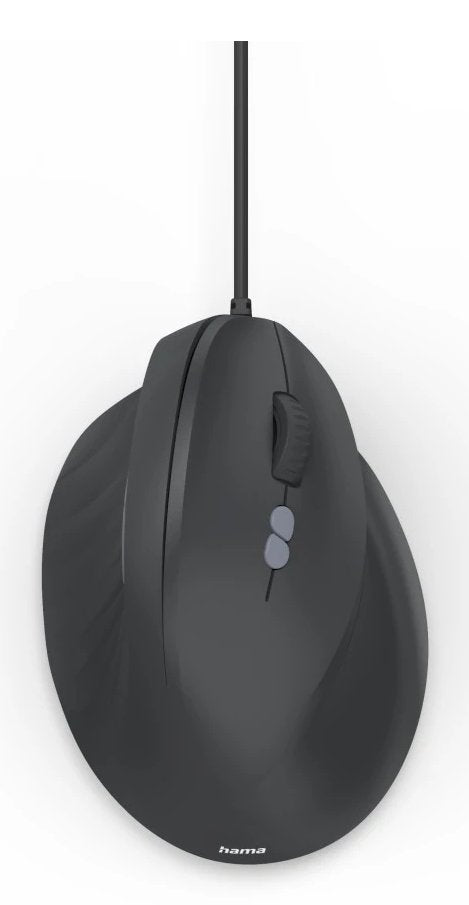Hama Ergonomische Vertikalraton,Ecm-500r,Mit Cable,7 T,Schwar
