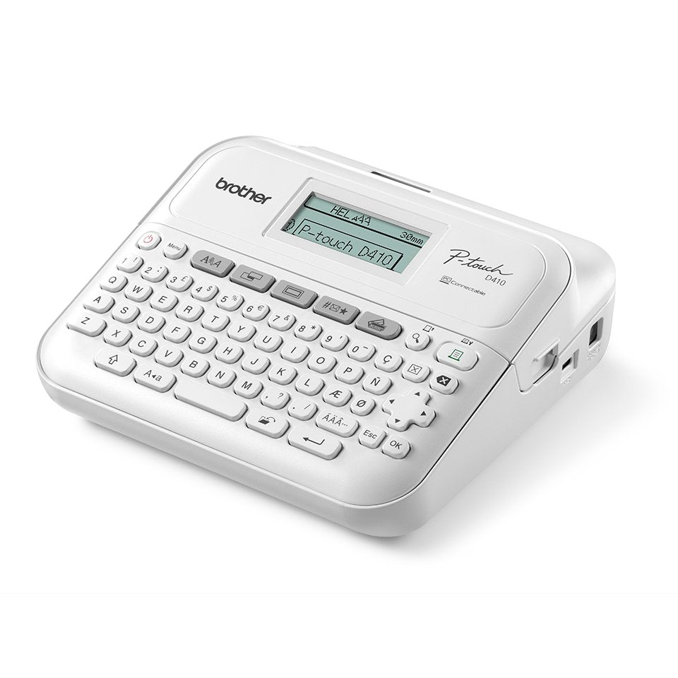 EAN 4977766820097 - Brother PT-D410VP impresora de etiquetas ZINK (Zero-Ink) 180 x 180 DPI Alámbrico TZe QWERTY imagen 8