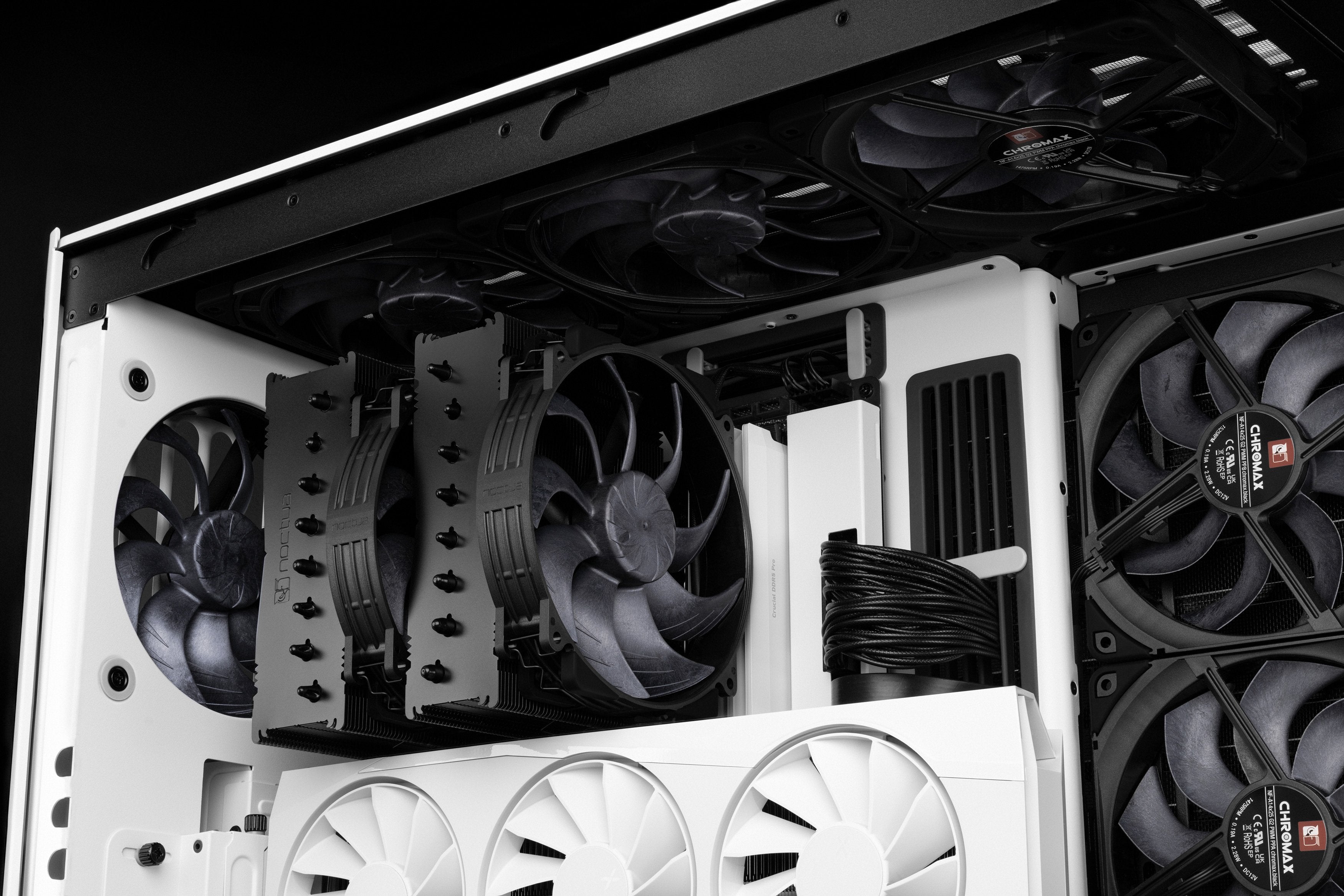 EAN 9010018100747 - Noctua NF-A14X25R G2 PWM CH.BK Carcasa del ordenador Ventilador 14 cm Negro 1 pieza(s) imagen 5
