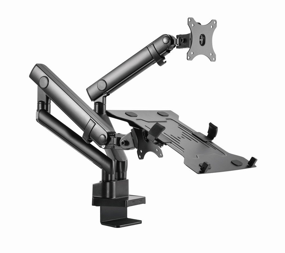 EAN 8716309127653 - Gembird MA-DA3-02 soporte para monitor 81,3 cm (32") Escritorio Negro imagen 2