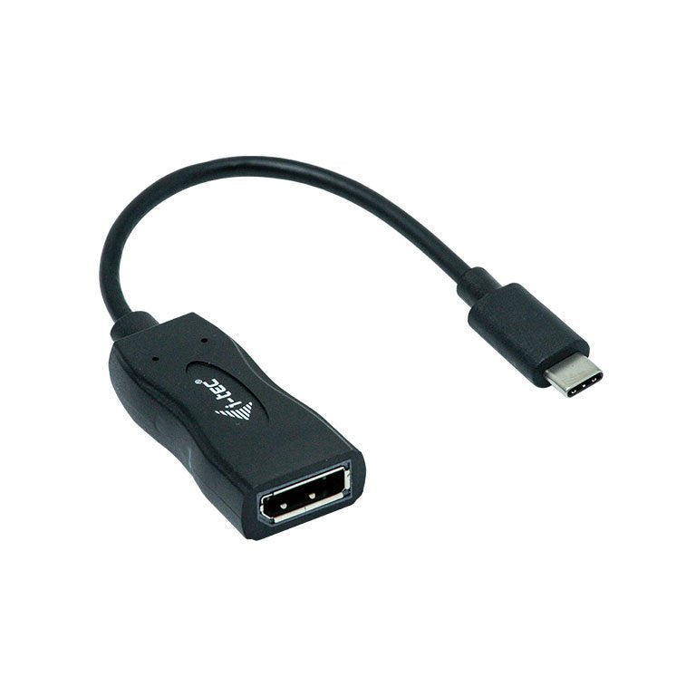 EAN 8595611703003 - i-tec C31DP60HZP adaptador de cable de vídeo 0,15 m USB-C 3.1 DisplayPort Negro imagen 3