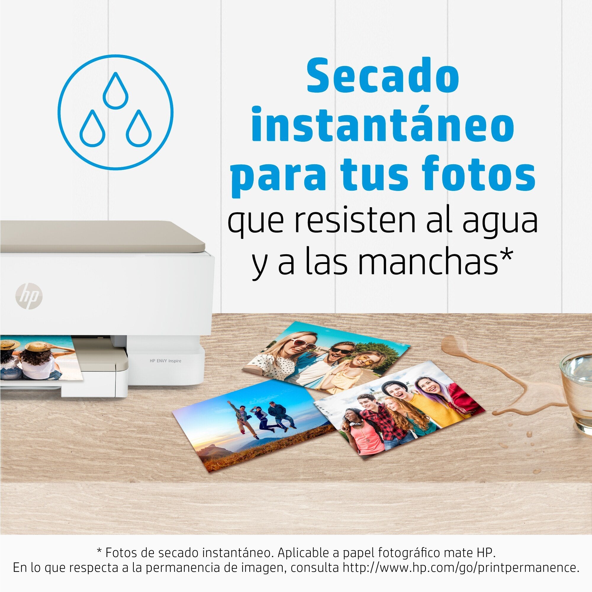 Hp Papel Foto Mate 10x15cm 25hojas