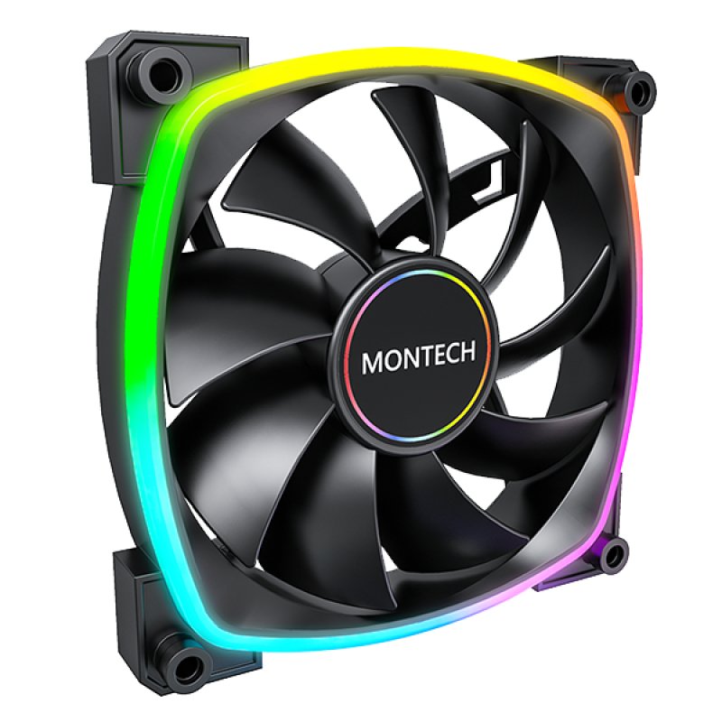 EAN 4710562747287 - Montech AX140 PWM Carcasa del ordenador Ventilador 14 cm Negro 1 pieza(s) imagen 1