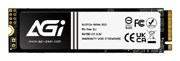 1 Tb Agi Ssd Ai818 M.2 Pcie Gen4 Nvme Tray