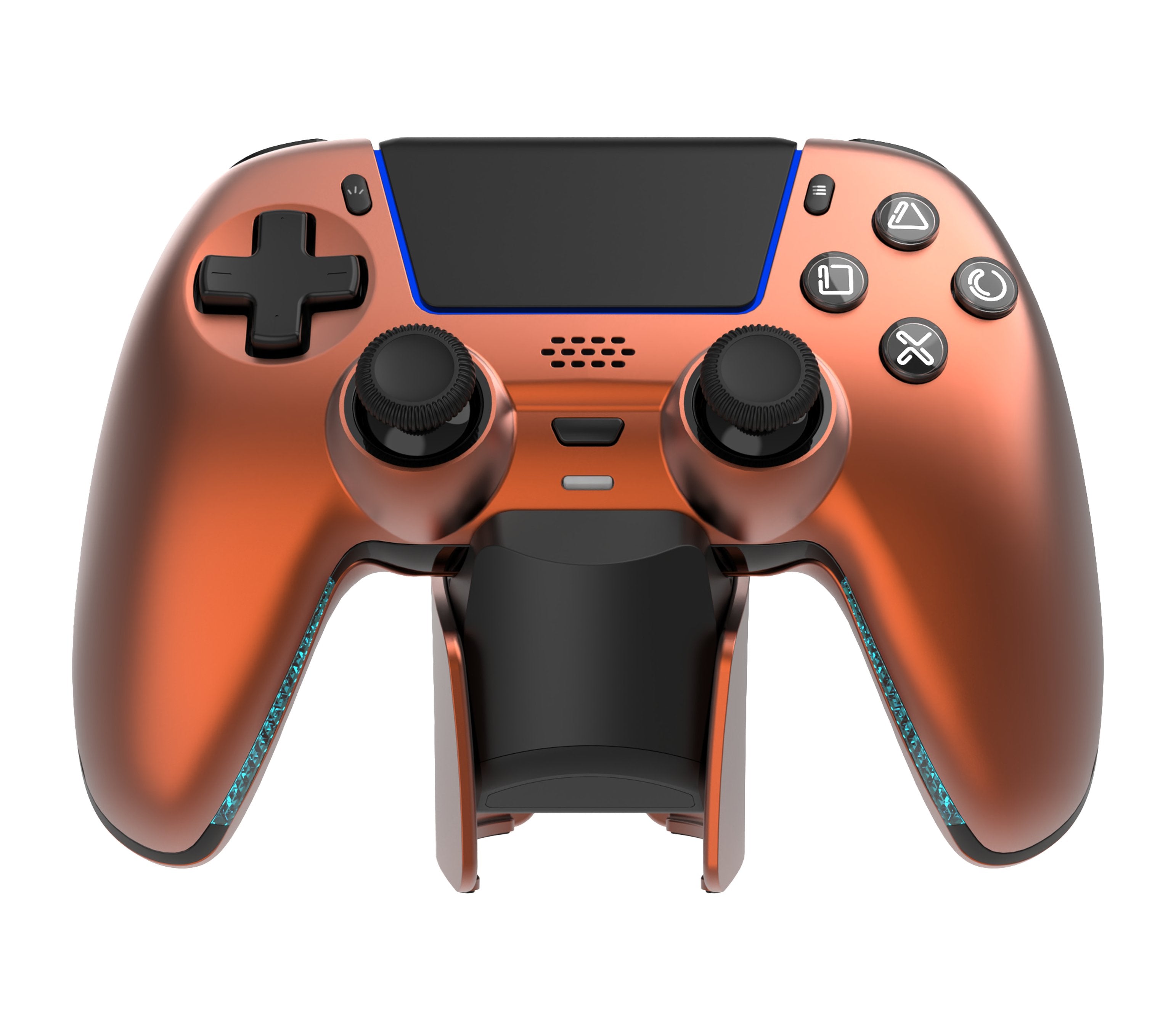 EAN 7333048072481 - Deltaco Gaming GAM-199-ORANGECOPPER mando y volante Naranja, Bronce Bluetooth/USB Gamepad PlayStation 5, imagen 1