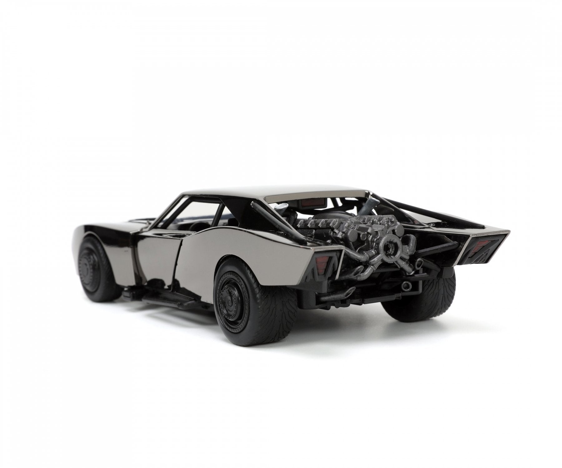 Vehiculo Batmobile + Figura Batman Metal Batman Dc Comics 1:24