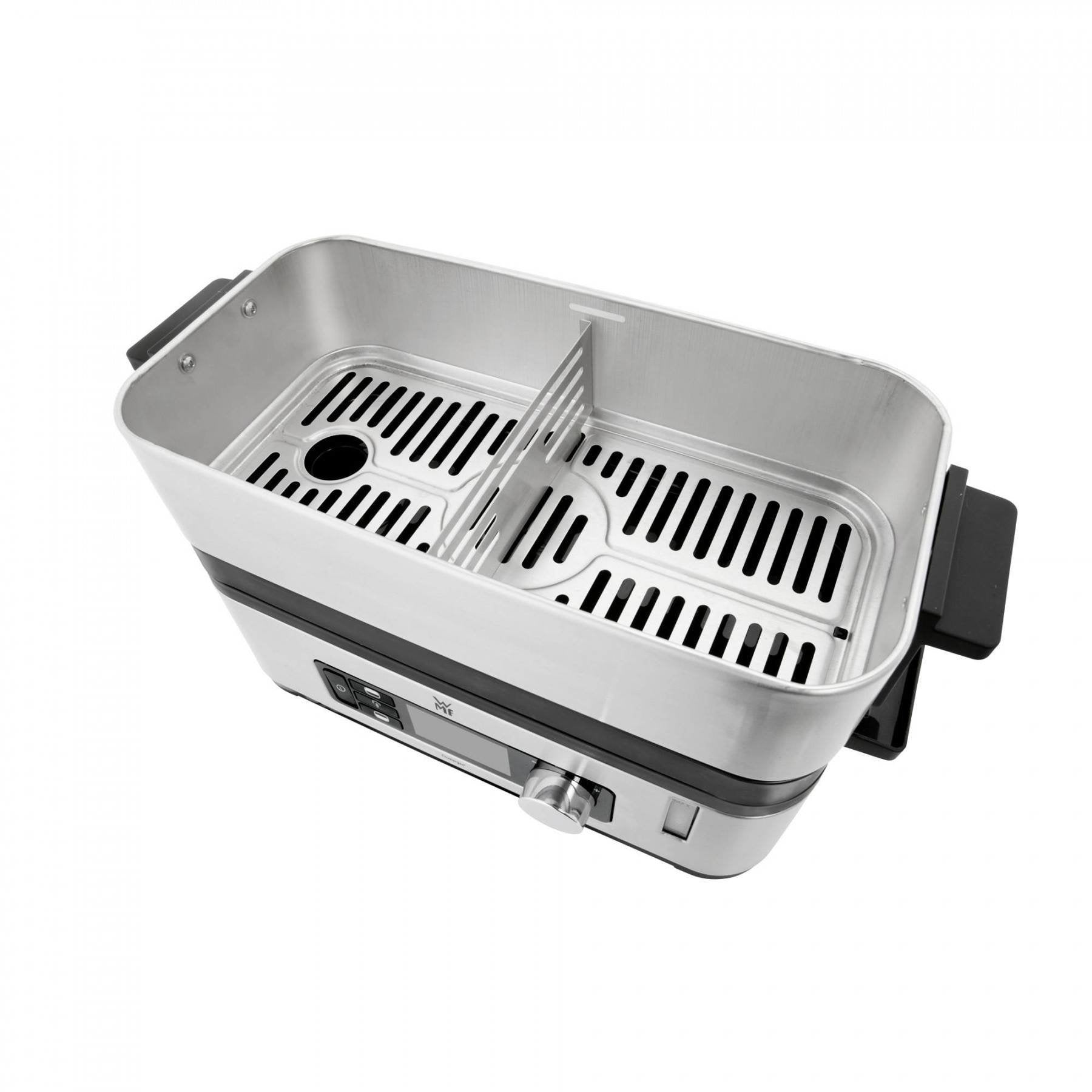 Vaporizador Wmf Kitchenminis 0415090011 2 Cesta(S) Encimera 900 W Negro, Acero Inoxidable