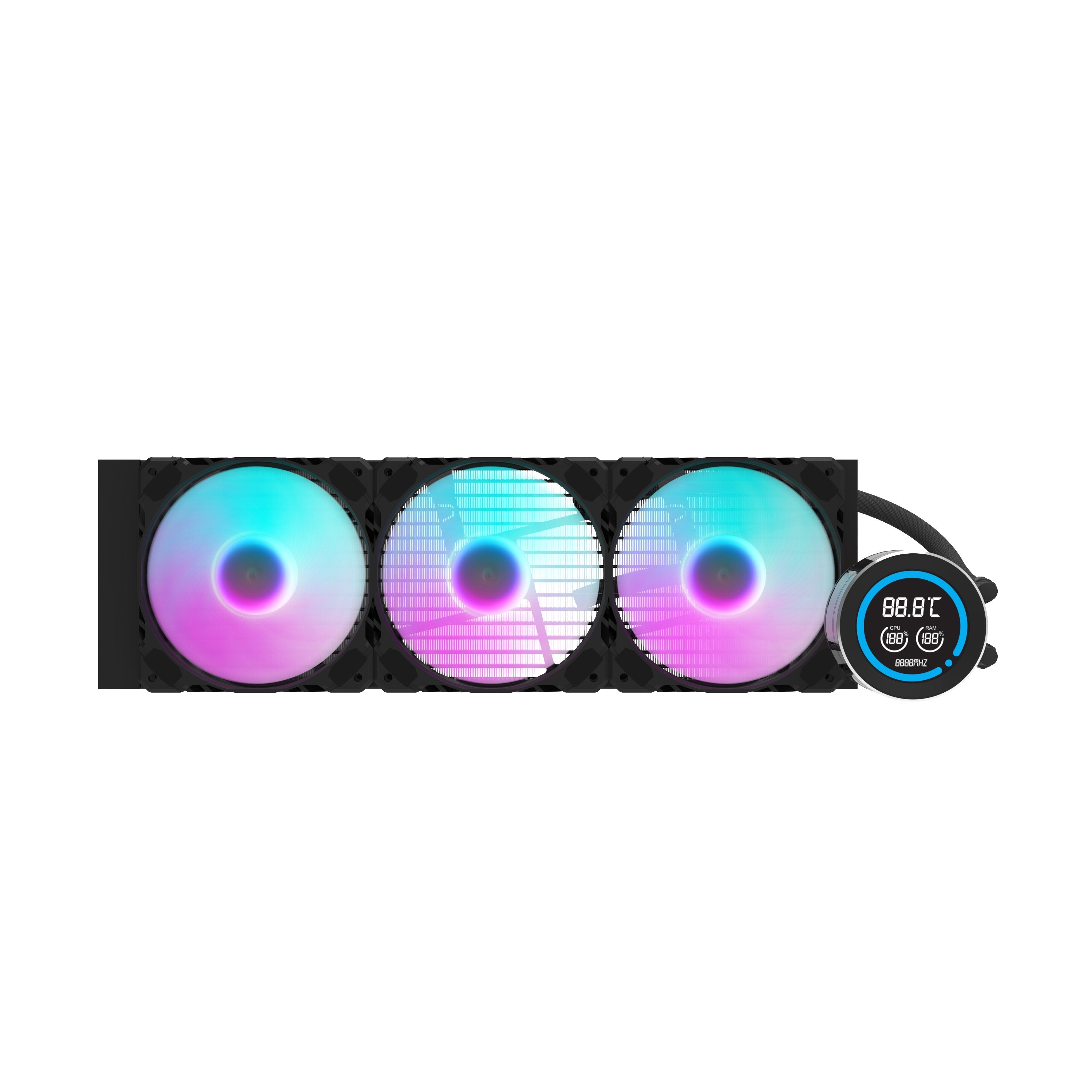 EAN 4711527004537 - darkFlash DW-DN360D-B-ES1 sistema de refrigeración para ordenador Carcasa del ordenador Sistema de refrig imagen 2