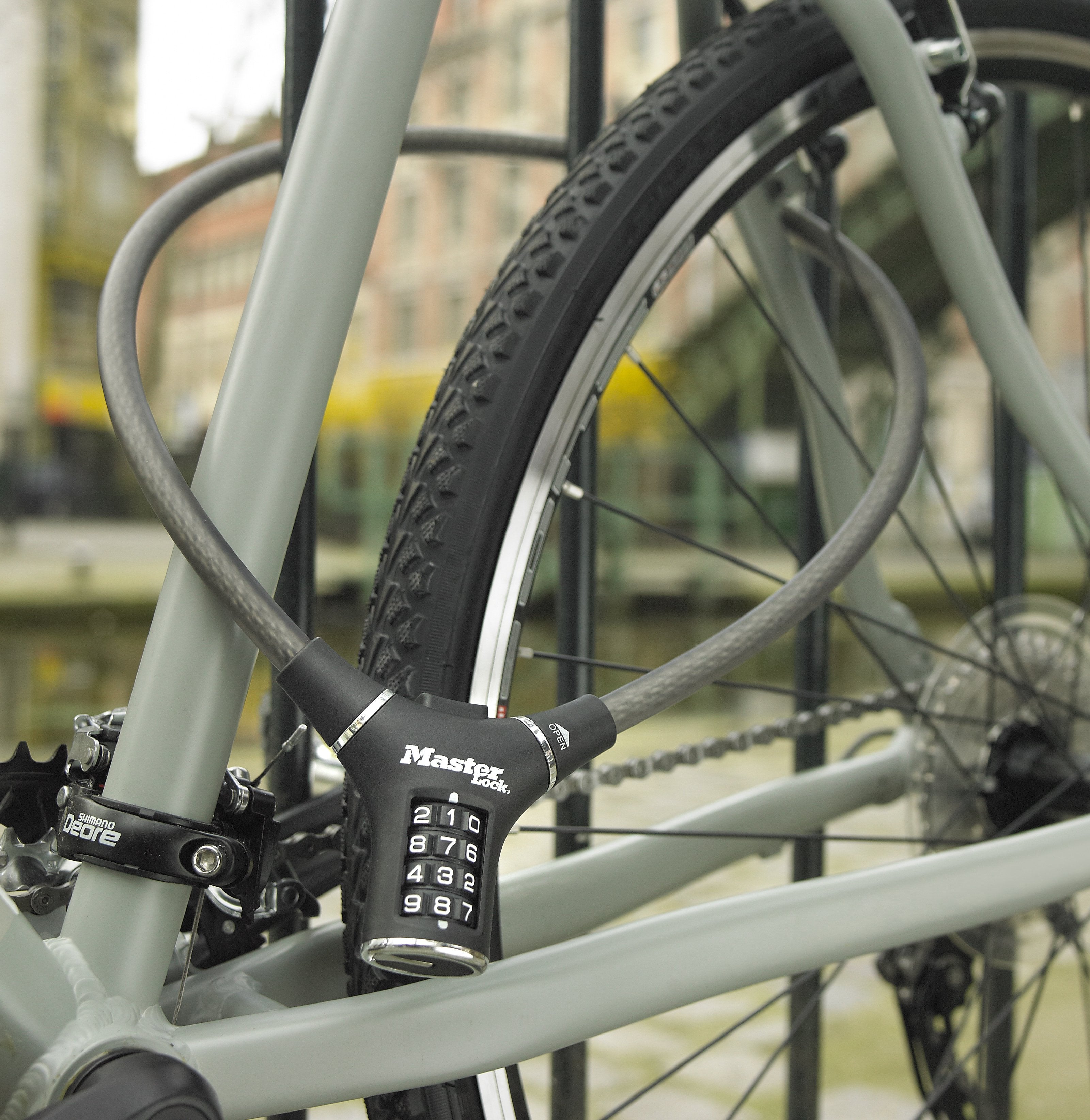 Masterlock 8229eurdpro Cable Combinado De Acero Para Bicicleta - 0,9 M