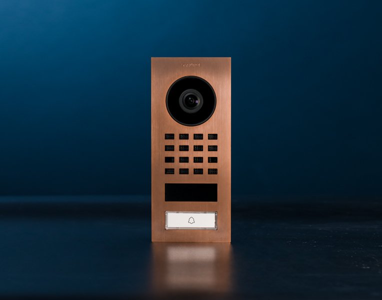 EAN 4260423867437 - DoorBird D1101V sistema de intercomunicación de video Bronce imagen 2