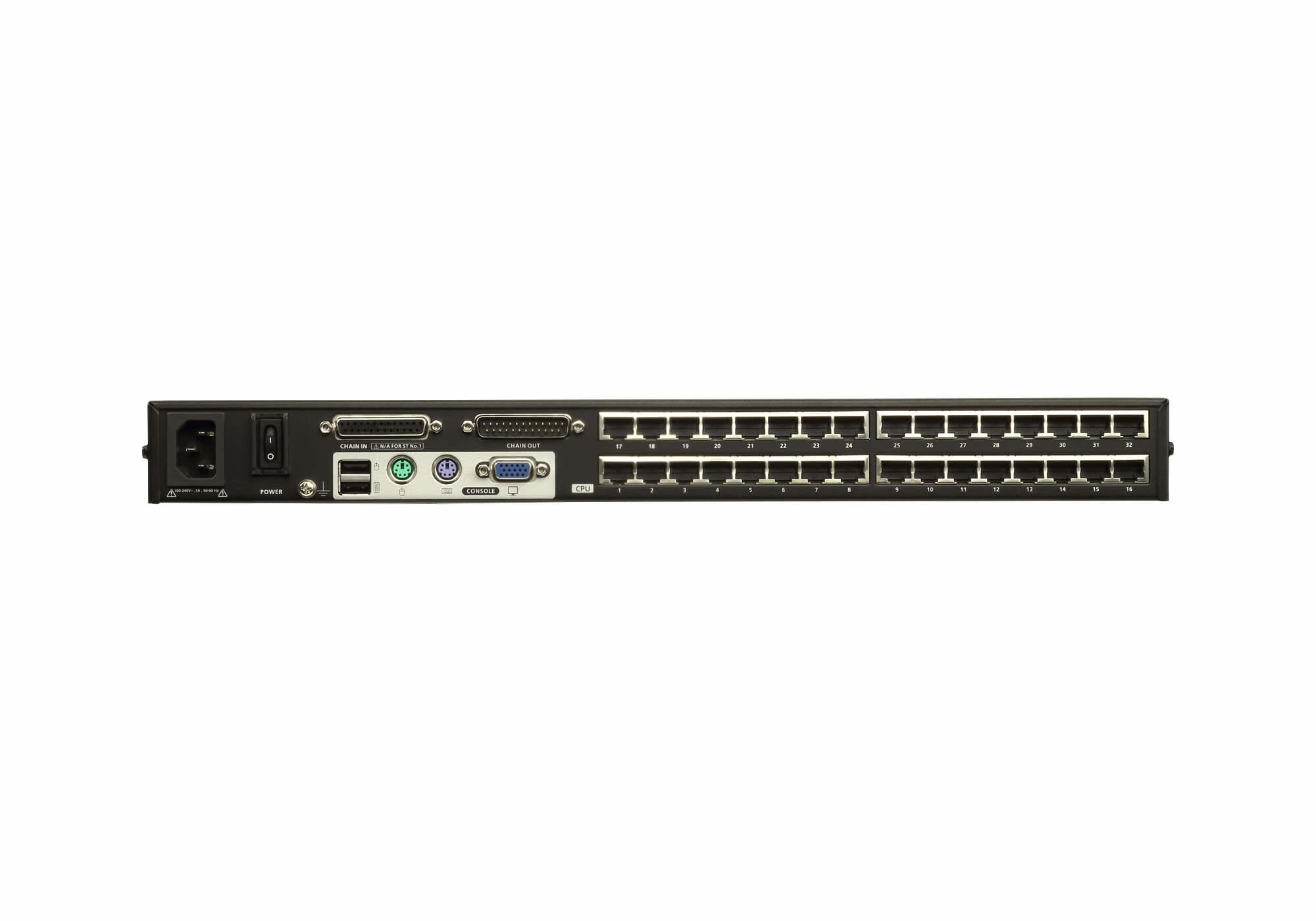 EAN 4719264646096 - ATEN KH1532A interruptor KVM Montaje en rack Negro imagen 2