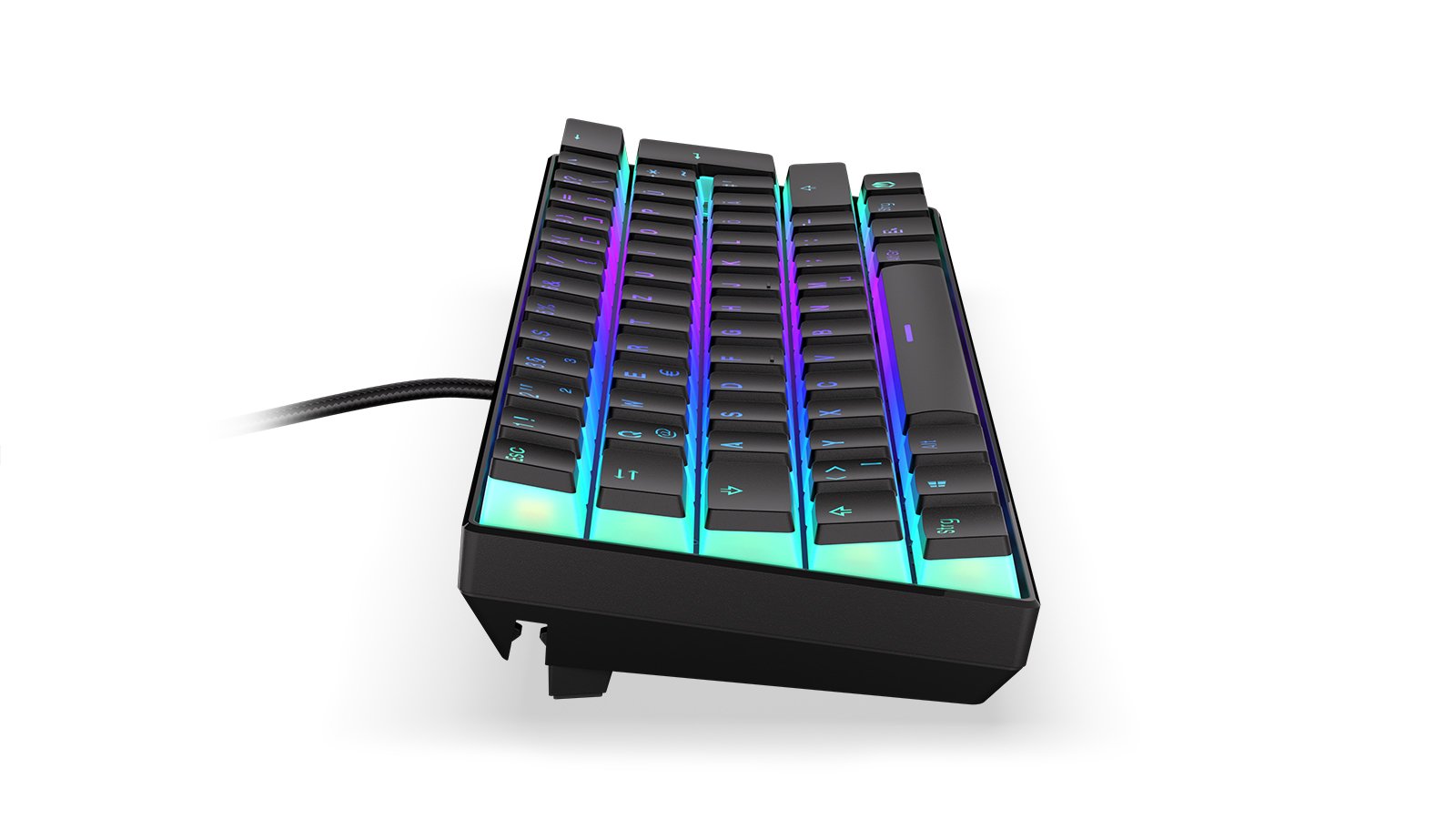 Teclado Alemán Endorfy Thock Compact Rf Inalámbrica + Usb Qwertz