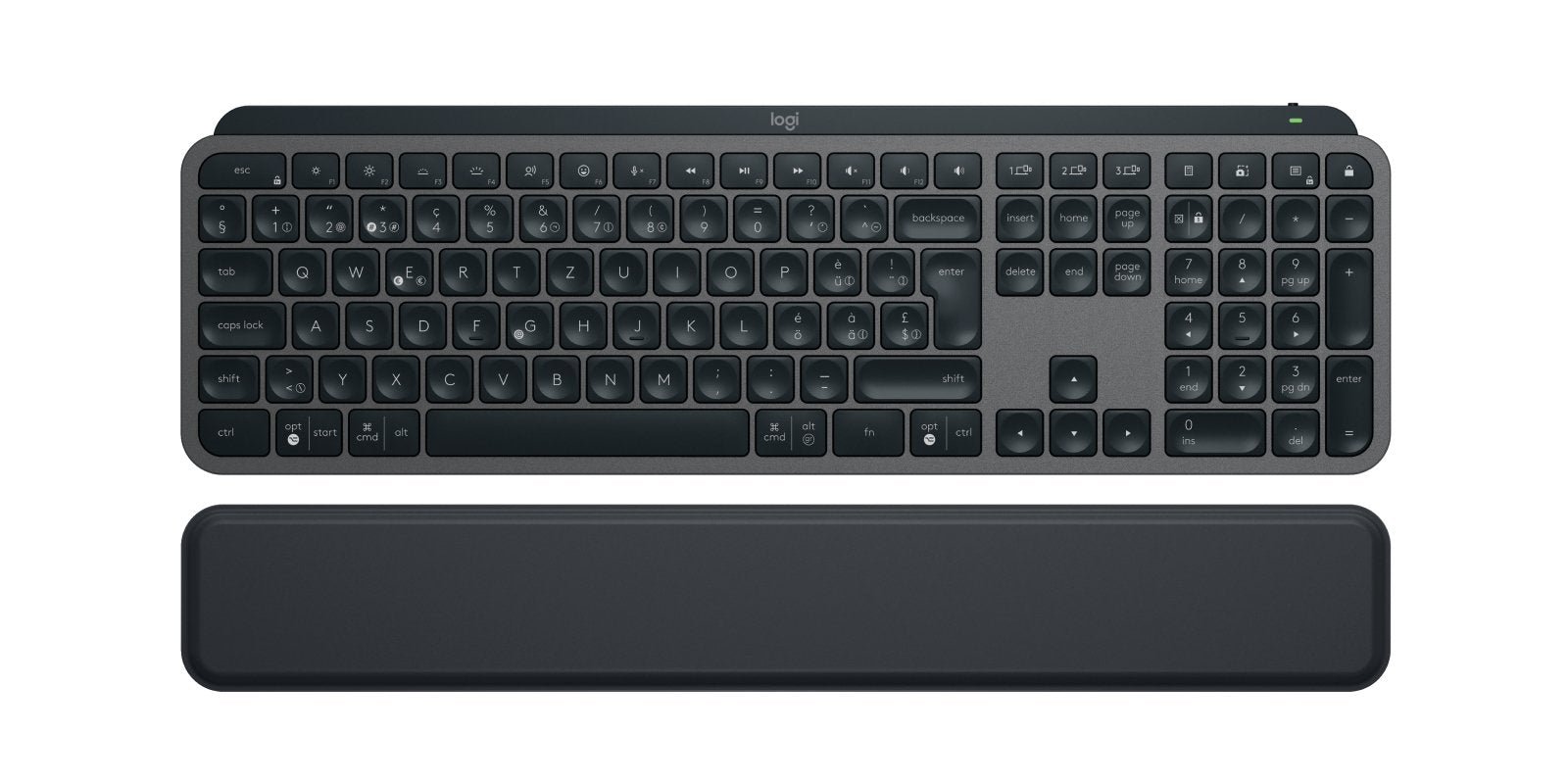Mx Keys S - Graphite - Ch - Bt