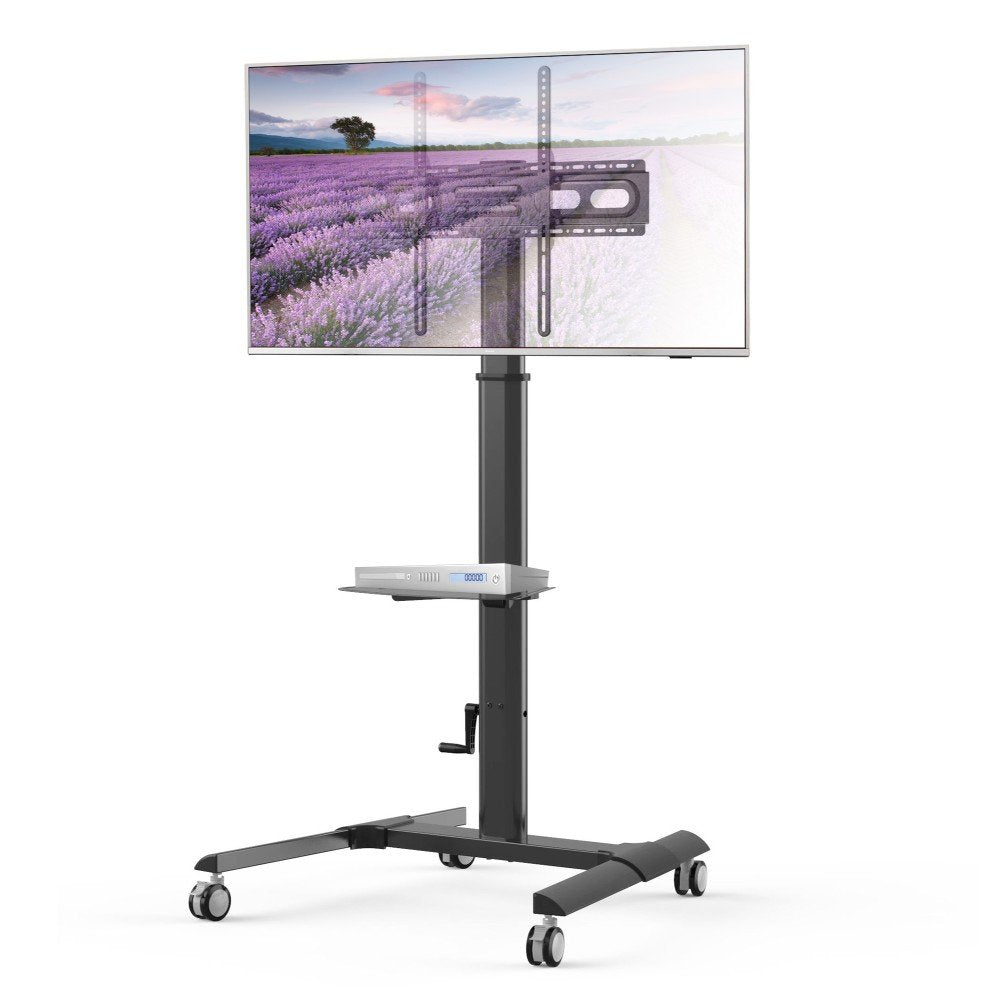 EAN 8059018364484 - Techly ICA-TR228 mueble y soporte para dispositivo multimedia Negro Panel plano Carro multimedia imagen 4