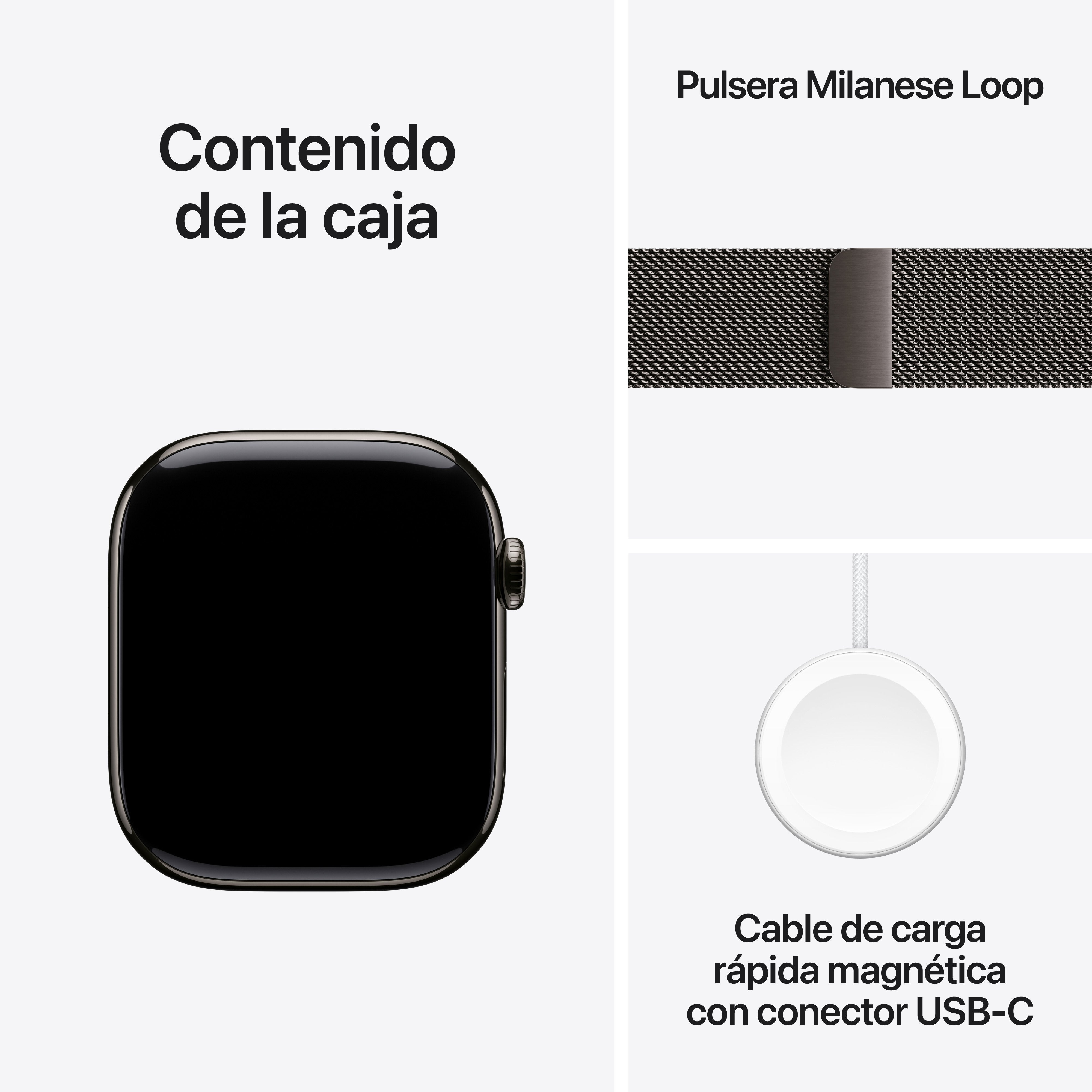 EAN 0195950479560 - Apple Watch Series 11 OLED 46 mm Digital 416 x 496 Pixeles Pantalla táctil 5G Titanio Wifi GPS (satélite) imagen 8