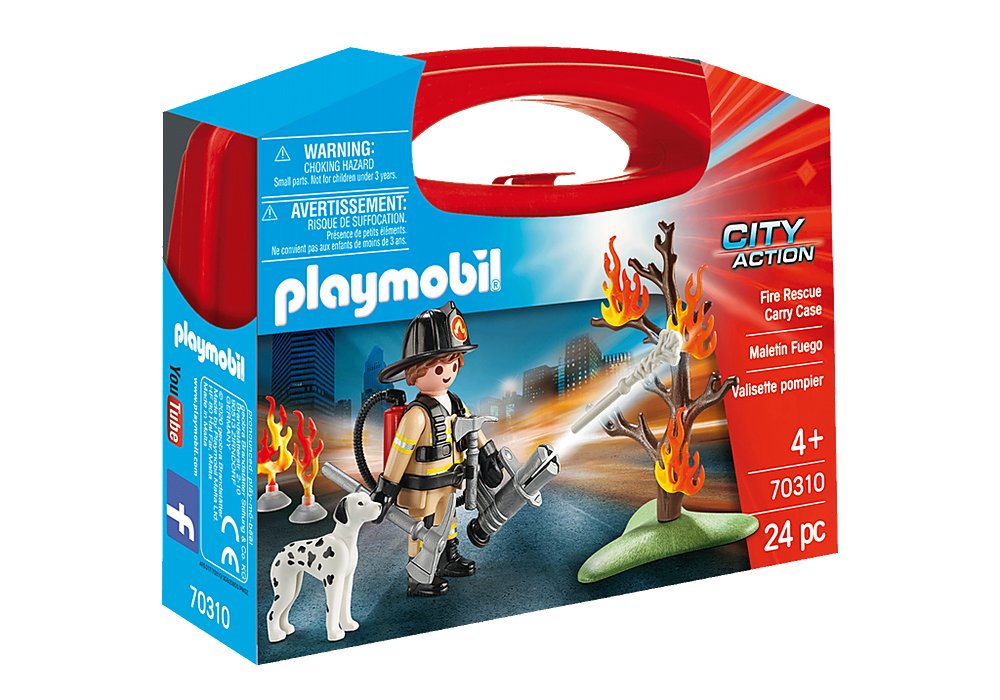 EAN 4008789703101 - Playmobil City Action Fire Rescue Carry Case imagen 1