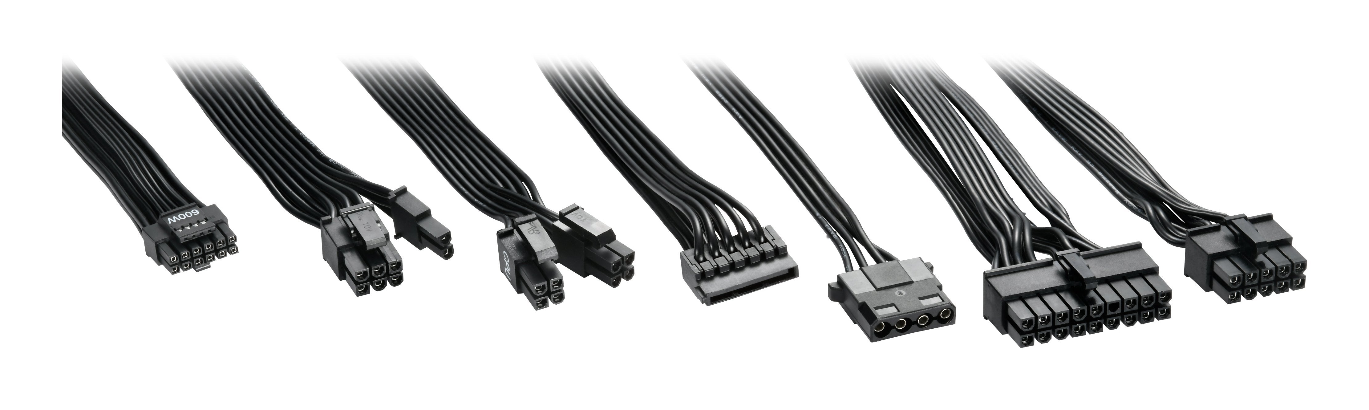 Fuente De Alimentación Sharkoon Rebel P20 1200w Para Pc Negra, 1x Conexión De Alta Potencia De 12 Pines, 4x Pcie, Gestión De Cables, 1200 Vatios 4044951040643