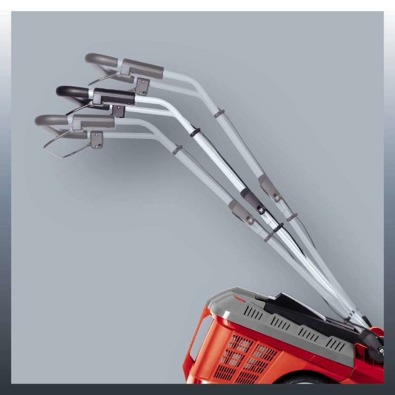 EAN 4006825610338 - Einhell GE-CM 43 Li M Kit Cortacésped manual Batería Negro, Gris, Rojo imagen 3