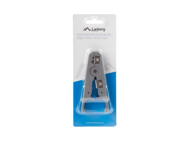 Lanberg Pelacables Nt-0101,Con Corte,Gris