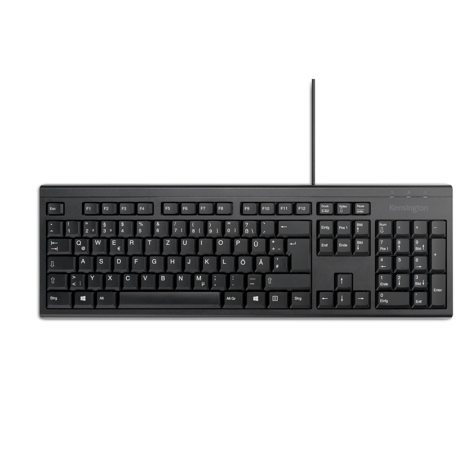 Kensington Kb100 Eq, Teclado Negro, Disposición De K63727de