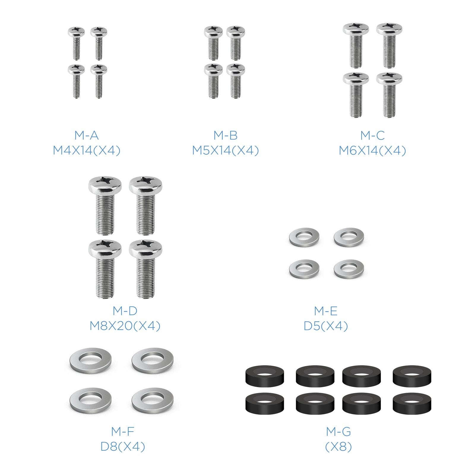 Tooq Soporte Fijo De Pared Para Tv De 23"-42" - Peso Max 35kg - Vesa 200x200mm - Negro