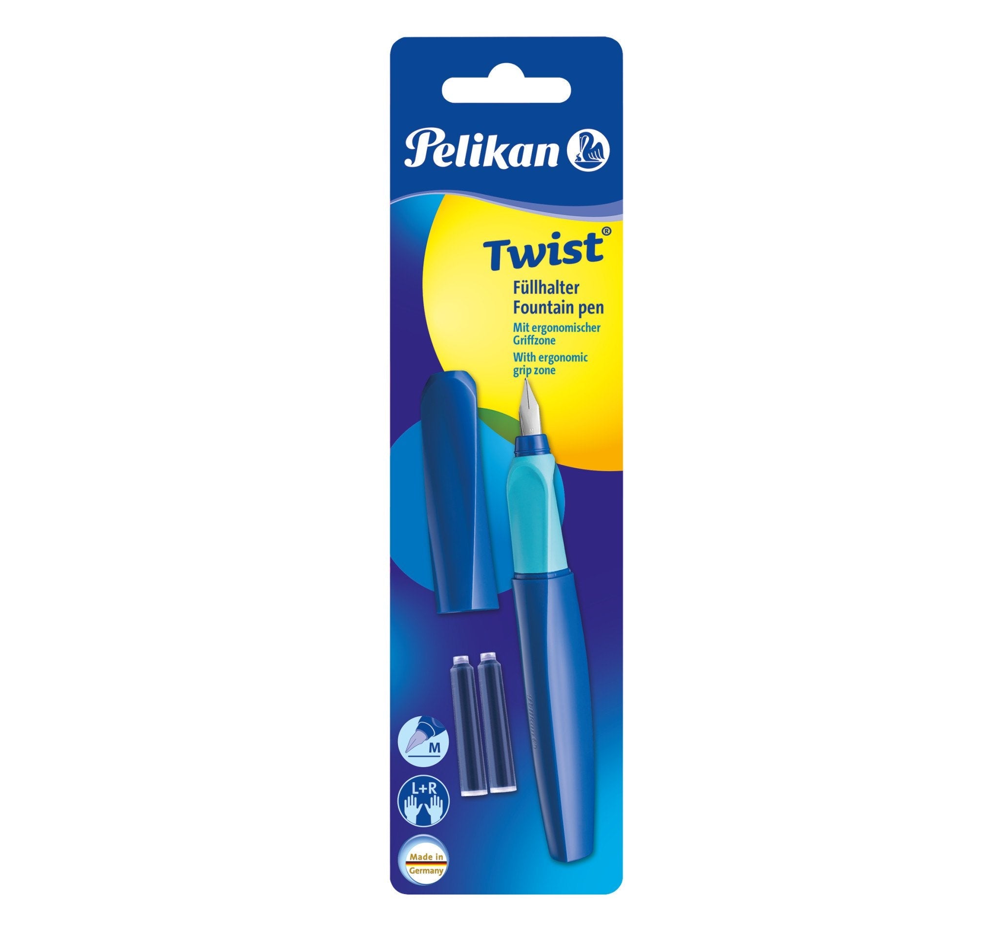Pelikan 814744 Pluma Estilográfica Azul 1 Pieza