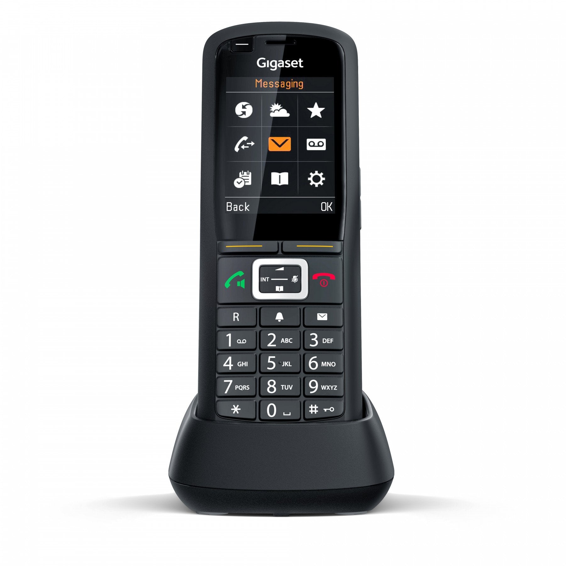 EAN 4250366862002 - Gigaset R700H PRO Teléfono DECT Identificador de llamadas Negro imagen 2
