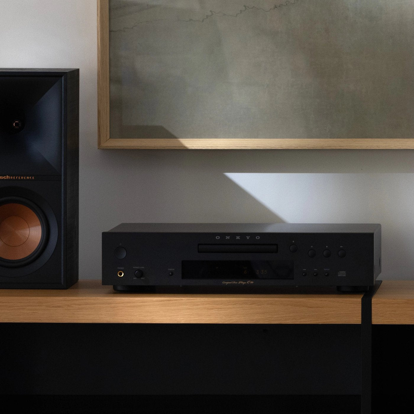 Reproductor Onkyo Icon C-30 Black De Cd