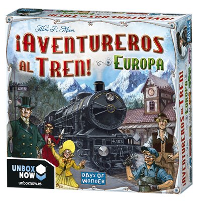 Juego De Mesa Asmodee Aventureros Al Tren! Europa Pegi 8