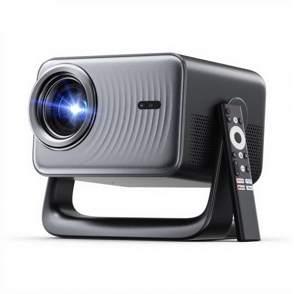 Dangbei N3 Max Proyector 4k Soporte, 1000 Iso Lumen Projetor Portatil,?Vidaa Os, Netflix & App Control De Voz?Videoproye