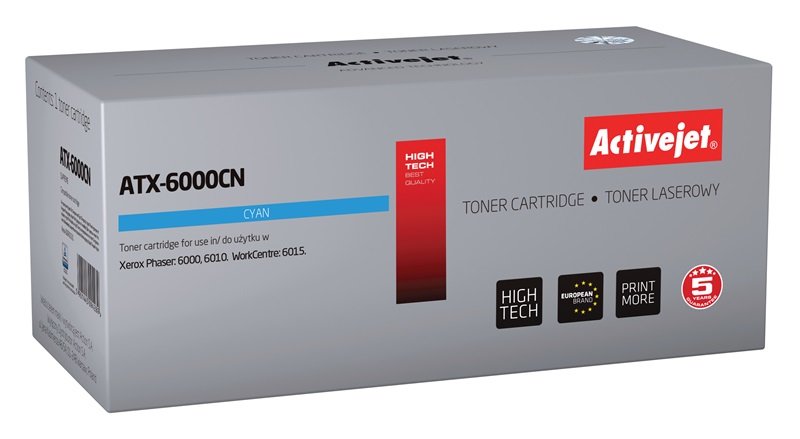 EAN 5901443094289 - Activejet ATX-6000CN cartucho de tóner 1 pieza(s) Compatible Cian imagen 1