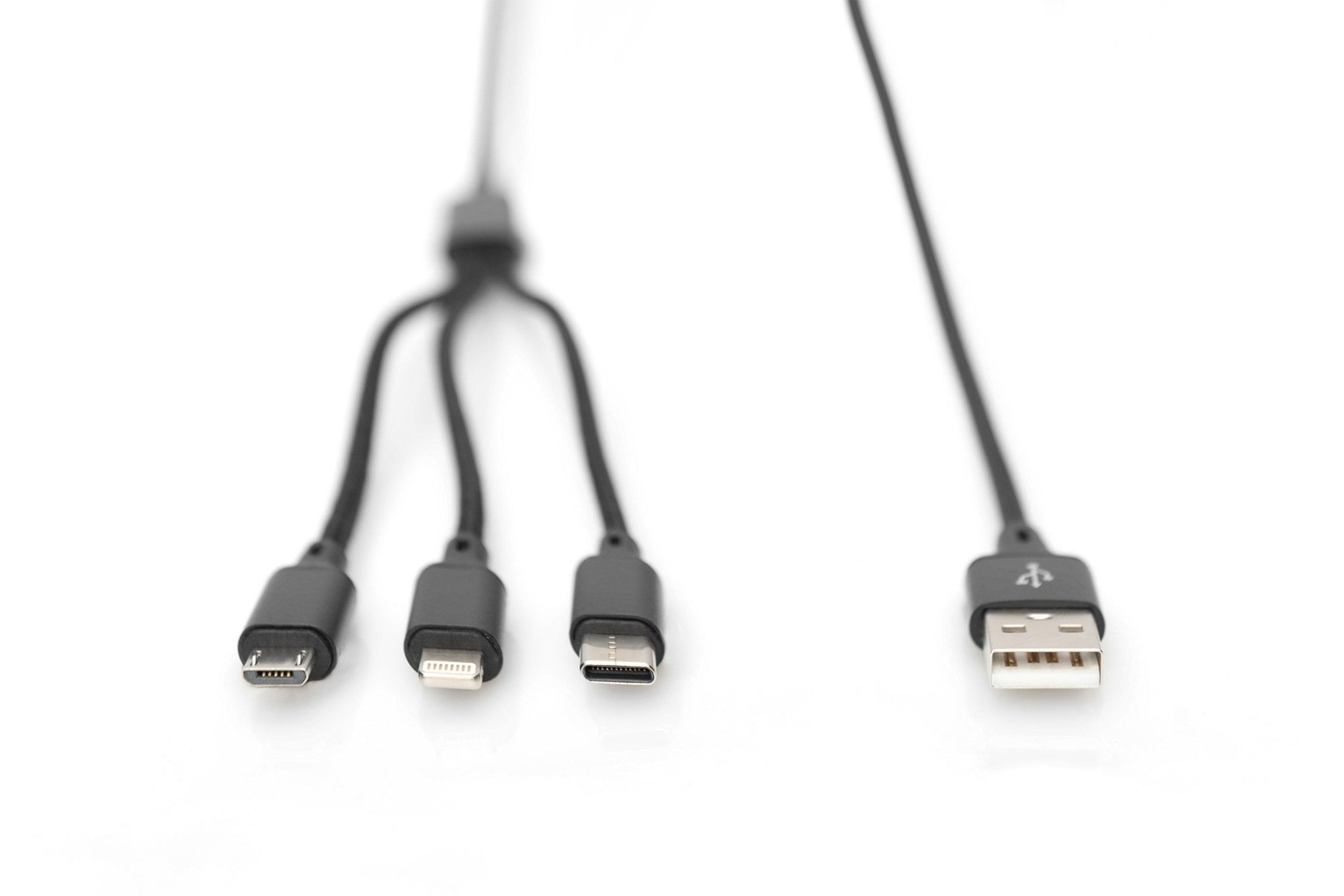 EAN 4016032467113 - Digitus AK-300160-010-S cable USB 1 m USB A USB C Negro imagen 3