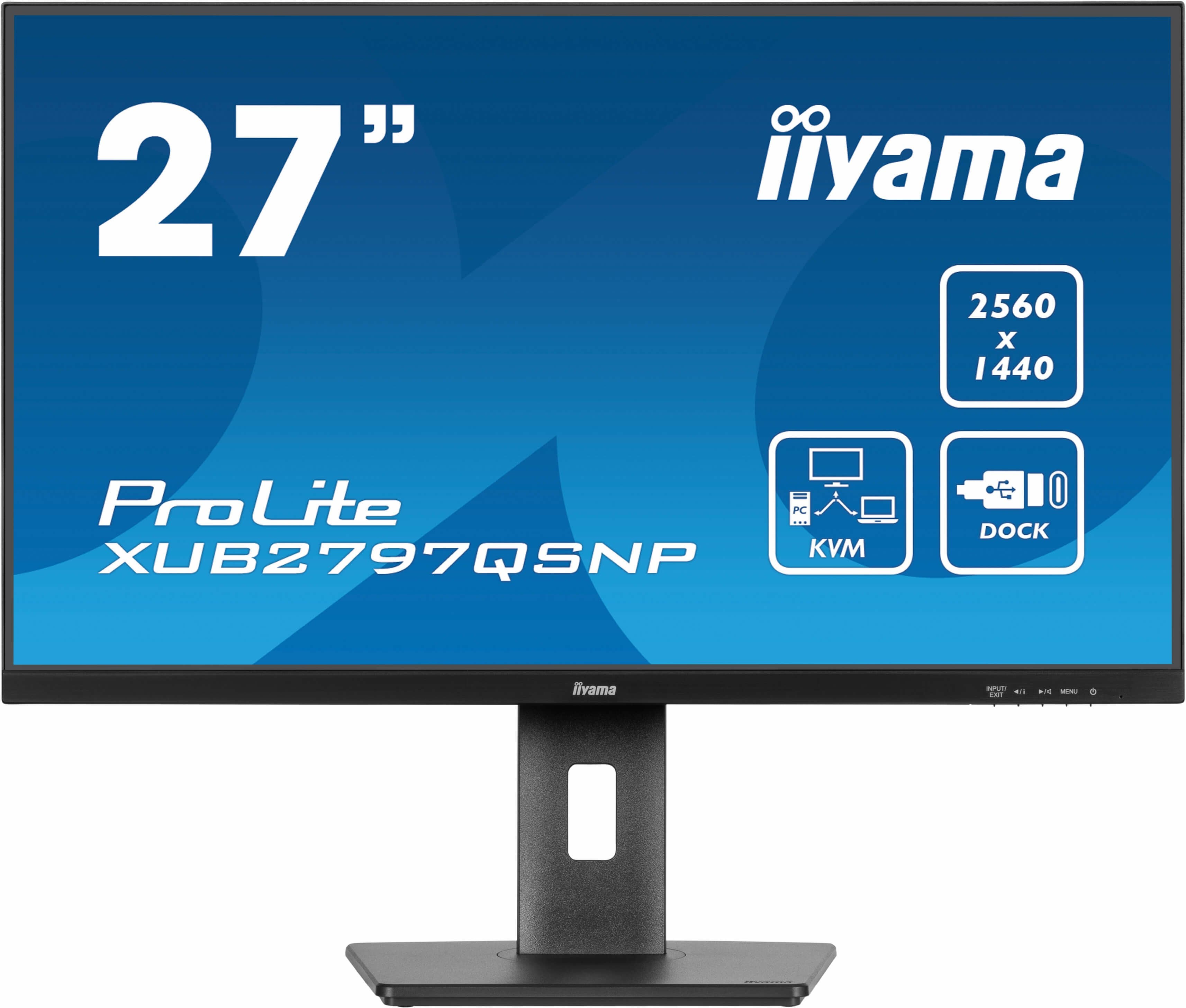 EAN 4948570124329 - iiyama ProLite XUB2797QSNP-B1 pantalla para PC 68,6 cm (27") 2560 x 1440 Pixeles Quad HD LED Negro imagen 2