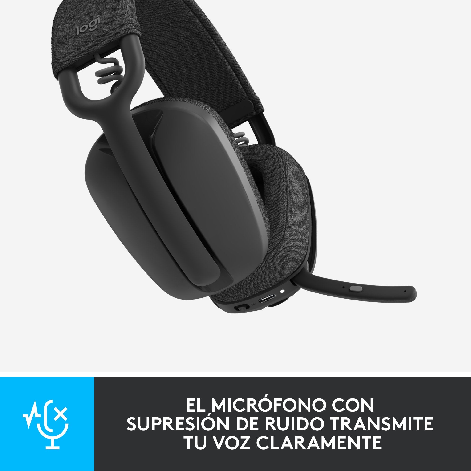 EAN 5099206103917 - Logitech 981-001213 auricular y casco Auriculares Inalámbrico Diadema Llamadas/Música Bluetooth Grafito imagen 10