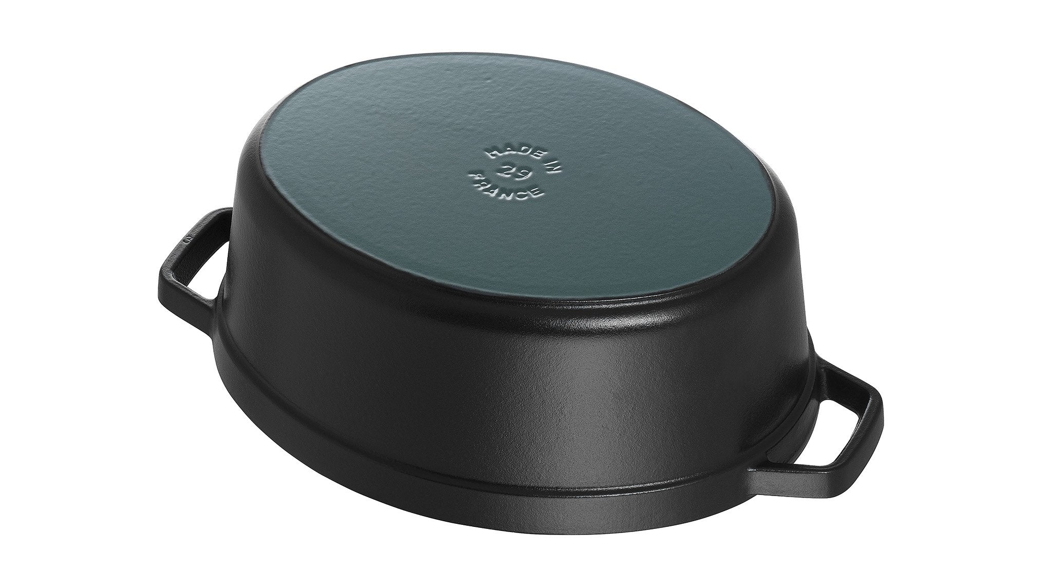 Staub La Cocotte 41cm Oval Schwarz, Gusseisen