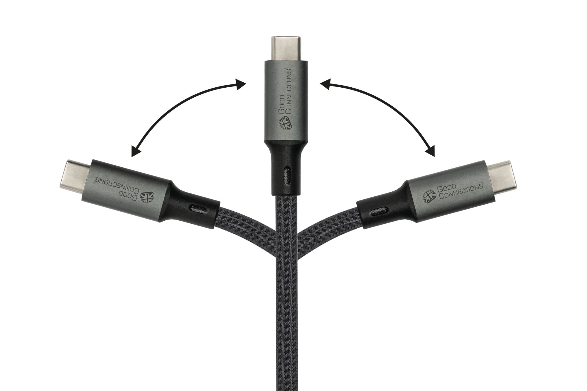 EAN 4014619881413 - Alcasa 2404-TK018A cable USB USB4 Gen 3x2 1,8 m USB C Grafito imagen 4