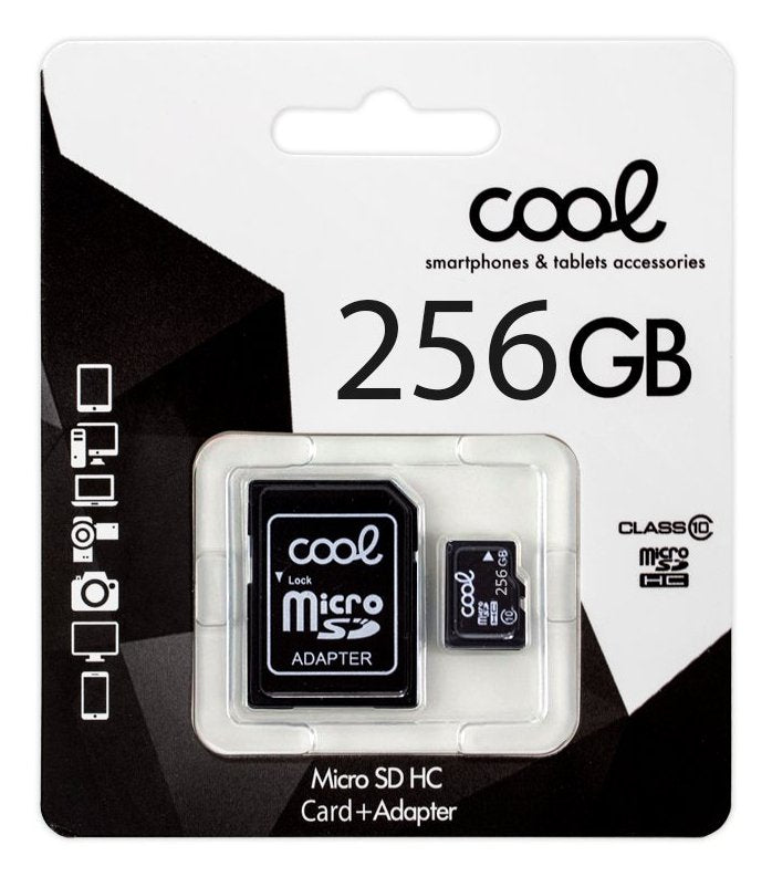 EAN 8434847053974 - COOL Accesorios 8434847053974 memoria flash 256 GB MicroSD Clase 10 imagen 1
