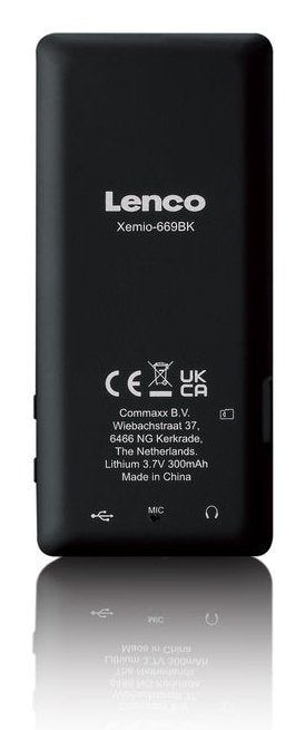 EAN 8711902080978 - Lenco Xemio-669BK Reproductor de MP3 8 GB Negro imagen 4