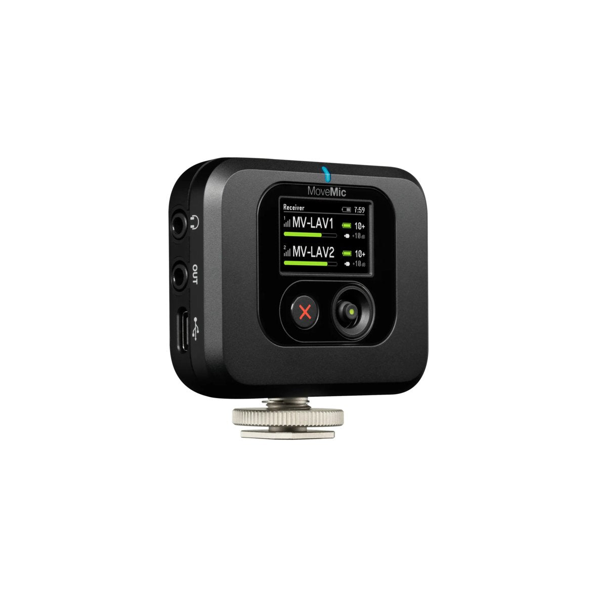 Shure Mv-Two-Kit-Z6 Receptor Para Micrófono Inalámbrico Soporte Para Cámara