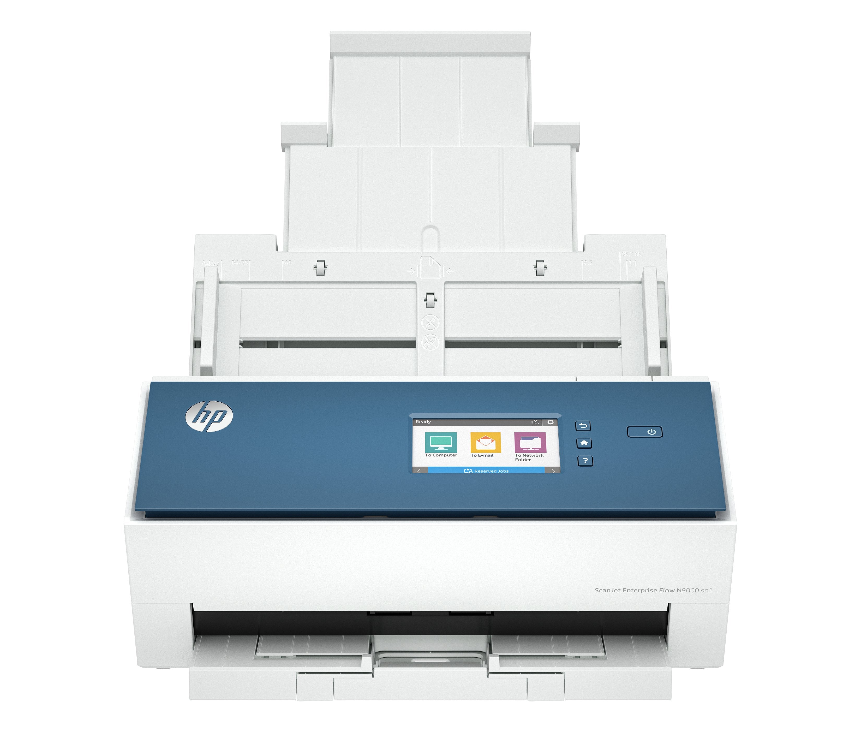 EAN 198701400875 - HP ScanJet Enterprise Flow N9000 sn1 Escáner alimentado con hojas 600 x 600 DPI A3 Azul, Blanco imagen 1