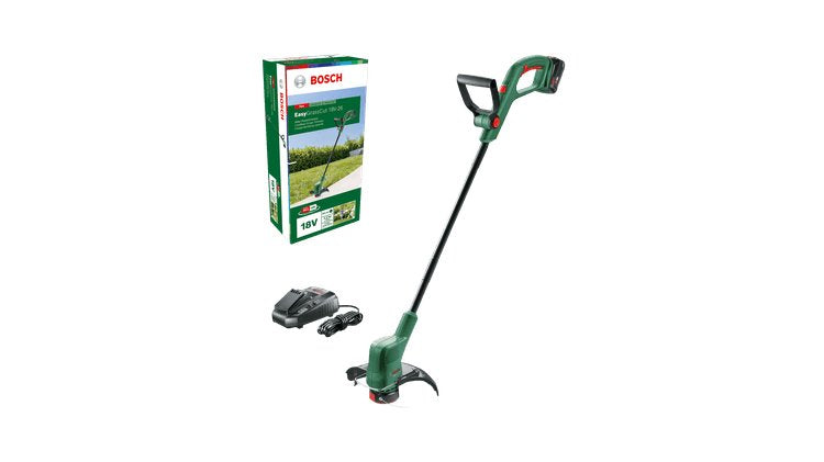 Desbrozadora Inalámbrica Bosch Easygrasscut 18-26, 18 Voltios (Verde/Negro, 1 Batería De Iones De Litio De 2,5 Ah, Power For All Alliance)