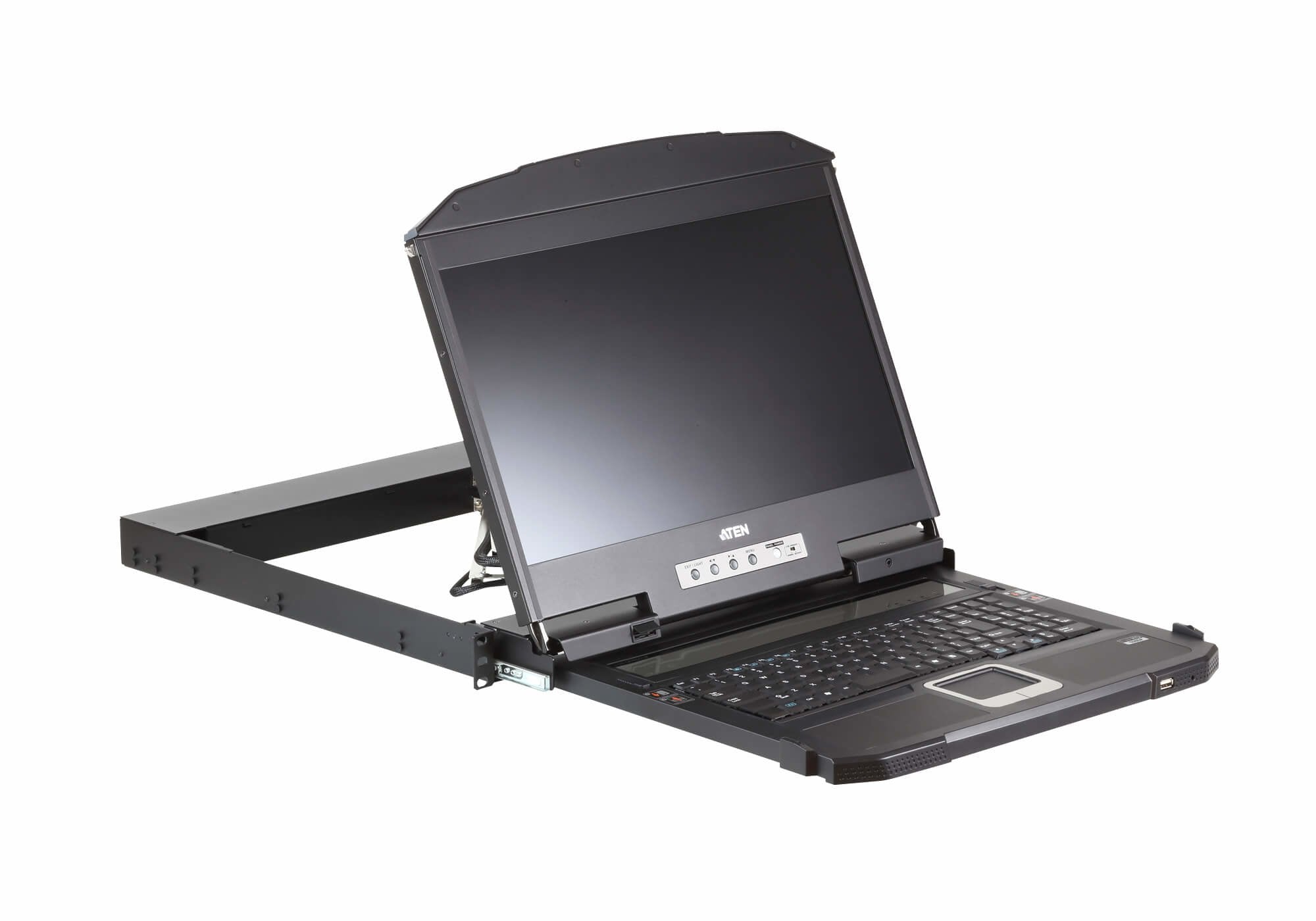 EAN 5706998285140 - ATEN CL3800NW consola de rack 47 cm (18.5") 1920 x 1080 Pixeles Metal, Plástico Negro imagen 4